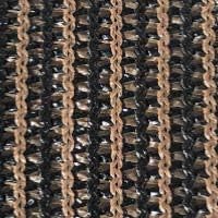 Eden's Decor Straight Flat-Edged Sun Shade Sail Rectangular 11' x 21' Brown UV-Blocking Outdoor Canopy Fabric Cloth Awning for Pergola Patio Garden Backyard Custom Size