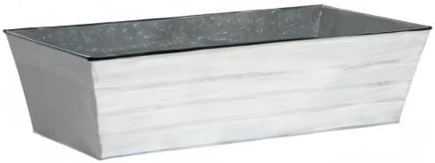 Achla Designs C-21W Window Box, Large, White