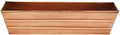Achla Designs Copper PlatedWindow Flower Box Planter-Small (22" L x 6" W x 5" H)