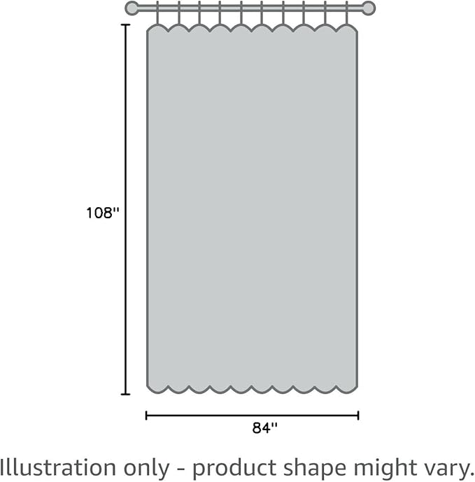 NICETOWN Bedroom Curtain Light Blocking, Grommet Blackout Thermal Insulated Balance Temperature Outdoor/Indoor Drape for Living Room/Patio, Slate Grey, 1 Panel, W84 by L108