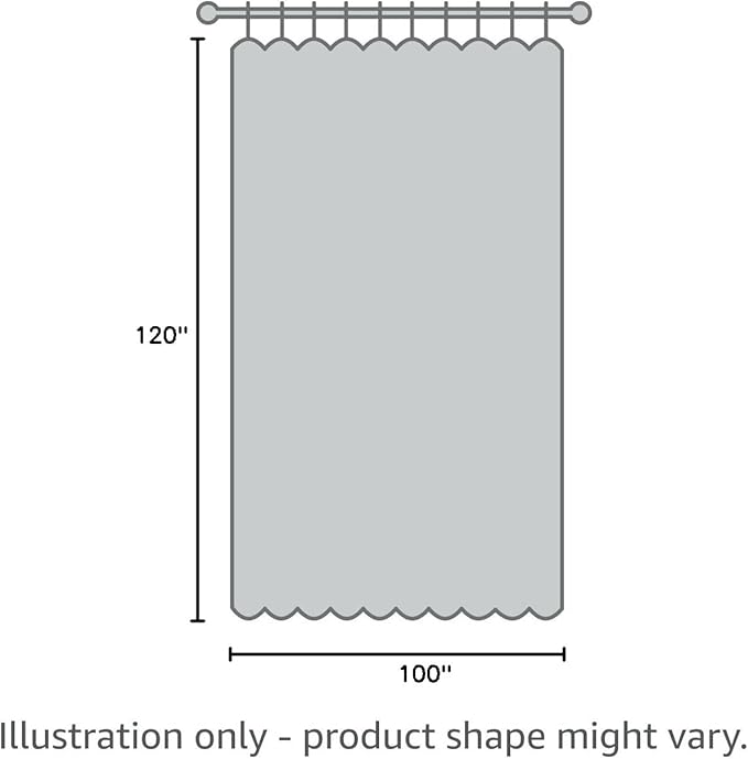 NICETOWN Room Darkening Curtain for Sliding Glass Door, Energy Saving Extra Wide Room Divider Drape Thermal Insulated for Living Room/Garage, Greyish White, W100 x L120 - inch, 1 Piece