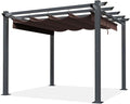 SCOCANOPY Replacement Cover Compatible with Home Depot Hampton Bay Pergola # GFM00467F,GFM00469A,(Brown)