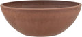 PSW Pot Collection M25TC 8-inch Plastic/Stone/Wood Composite Low Bowl Planter – No Drainage Hole (Drillable), Shallow Indoor/Outer Pot for Succulents, Bonsai, Fairy Gardens, Herbs, Terra Cotta Color