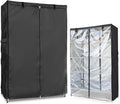 Waterproof Shelf Cover,Outdoor 600D Heavy Duty Dustproof Storage Shelves Cover,36''x14''x54'' Shelf Covers for Wire Shelving with Zippers,Storage Rack Covers with Clear Front