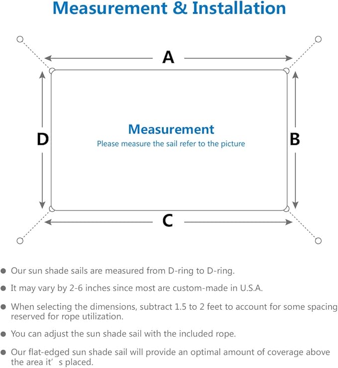 Eden's Decor Straight Flat-Edged Sun Shade Sail Rectangular 10' x 16' Brown UV-Blocking Outdoor Canopy Fabric Cloth Awning for Pergola Patio Garden Backyard Custom Size