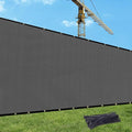 UPGRADE Privacy Fence Screen 3'x4' Dark Grey Outdoor 90% Visibility Blockage 170 GSM Mesh Shade Cover Panels for Backyard,Balcony,Home Decoration with Zip Ties,Customized Avaliable