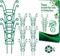 8 Pack Trellis for Potted Plants, Stackable Indoor Plant Trellis for Climbing Plants, Garden Trellis Outdoor for Flower Vine Lvy Hoya Houseplants Plant Support