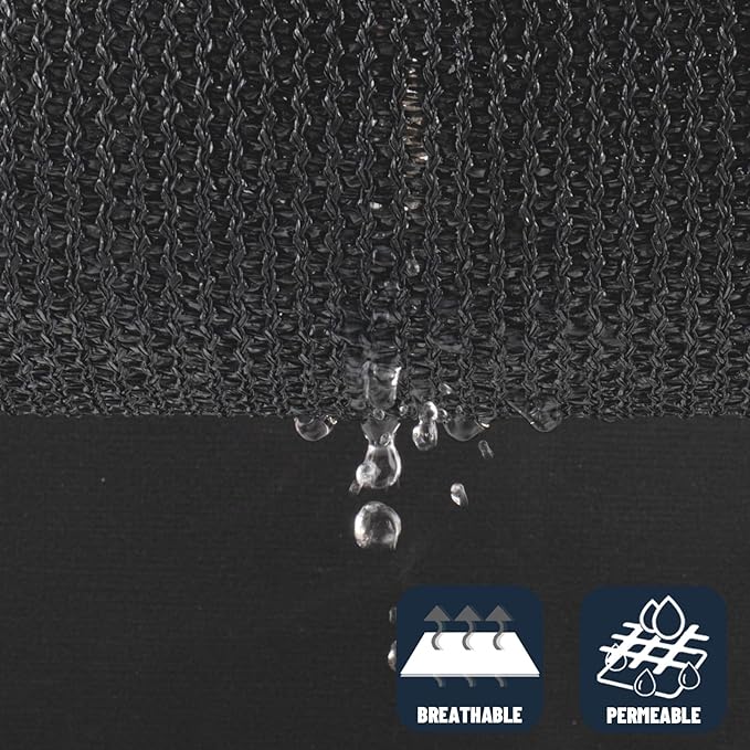 SUNNY GUARD Custom Size 10'x16' Graphite Grey Sun Shade Sail Rectangle UV Block Shade for Backyard Yard Patio Deck Garden(Customized)