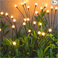 TONULAX Solar Garden Lights - Upgraded Solar Swaying Light, Sway by Wind, Outdoor Lights, Yard Patio Pathway Decoration, High Flexibility Iron Wire & Heavy Bulb Base, Warm White(8 Pack)