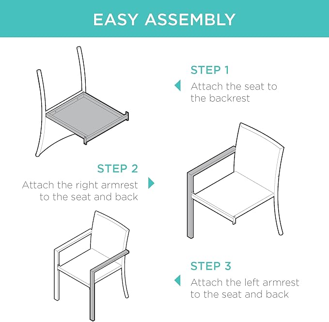 Best Choice Products Set of 2 Stackable Outdoor Wicker Dining Chairs All-Weather Firepit Armchair w/Armrests, Steel Frame for Patio, Deck, Garden, Yard - Gray