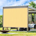 Artpuch Outdoor Pergola Shade Cover 19x22 FT Sun Shade Cloth with Grommets Sand 90% UV Protection Canopy Patio Privacy Screen (Customized Available)