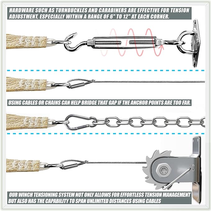 Amgo Custom Size 13' x 19' x 23' Blue Right Triangle Sun Shade Sail UPF50+ AGTAPRT12, Order to Make Canopy Awning, 95% UV Blockage, Water & Air Permeable, Commercial Standard (We Customize)