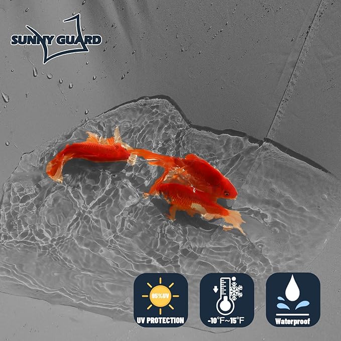 SUNNY GUARD Waterproof Sun Shade Sail 12'x20'x22.4' Charcoal Right Triangle UV Block Sunshade for Backyard Yard Deck Patio Garden Outdoor Activities and Facility(Customized)