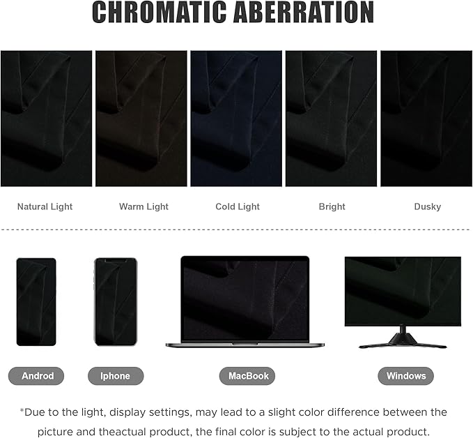BONZER Outdoor Waterproof Curtains for Patio Wide Grommet Light Filtering Outside Curtains for Gazebo, Porch, Pergola, Pavilion, 1 Panel, 110W x 120L inch, Black