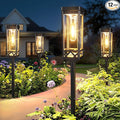 KOOPER Taller Solar Pathway Lights Outdoor, 12 Pack Upgraded Brighter Solar Garden Lights Solar Powered, Up to 15 Hours Outdoor Solar Lights for Yard Landscape Lighting Path Walkway Driveway Sidewalk