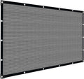 Grey Sun Shade Cloth,Pergola Shade Cover with Reinforced Grommets,90% Shade Fabric Fence Privacy Screen Balcony,Pergola Shade Cover Canopy Garden Carport Porch Deck Patio,4x6FT