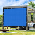 Artpuch Outdoor Pergola Shade Cover 7' X 9' Sun Shade Cloth with Grommets, 90% UV Protection Canopy Patio Privacy Screen (Customized Available) GN107, Blue