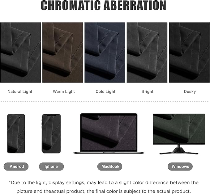 BONZER Outdoor Curtains for Patio Waterproof Thick Privacy Grommet Light Filtering Outside Curtains for Porch Pergola Gazebo Deck, 1 Panel, 54W x 120L inch, Charcoal