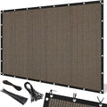 Artpuch 90% Sun Shade Cloth, 5 x 8 FT Pergola Shade Cover Canopy with Grommets, Sun Screen Fabric Tarp for Patio, Outdoor, Garden, Backyard, Mocha