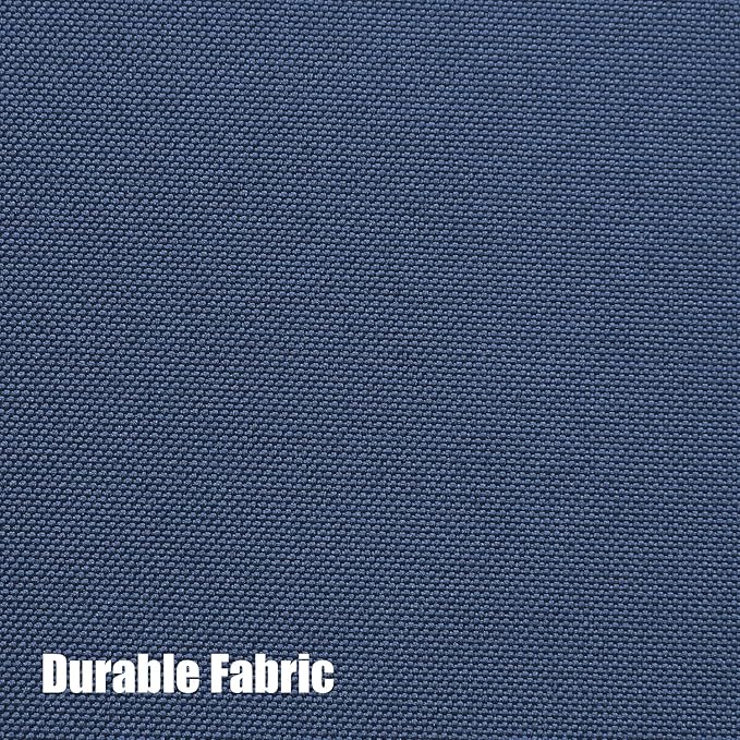 BONZER Waterproof Outdoor Curtains for Patio Porch Pergola Cabana Thick Privacy Extra Wide Grommet Indoor Curtains for Bedroom Living Room, 1 Panel, 150W x 84L inch, Navy