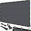Artpuch 90% Sun Shade Cloth, 6 x 16 FT Pergola Shade Cover Canopy with Grommets, Sun Screen Fabric Tarp for Patio, Outdoor, Garden, Backyard, Blue Grey